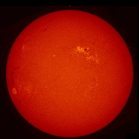 Image of Sun's chromosphere