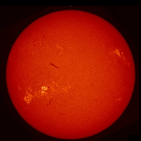 Image of Sun's chromosphere