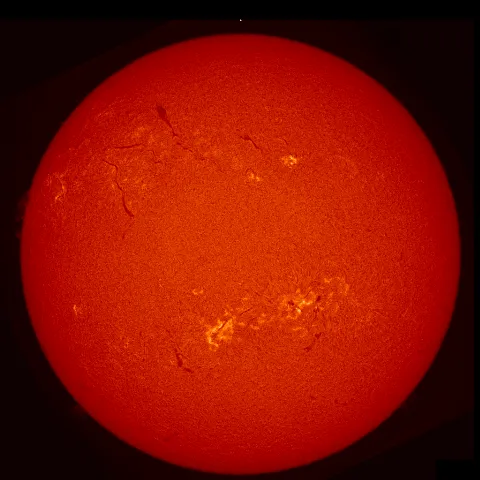 Image of Sun's chromosphere