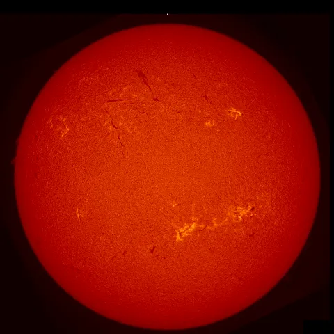 Image of Sun's chromosphere