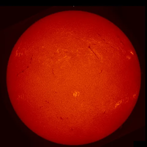 Image of Sun's chromosphere