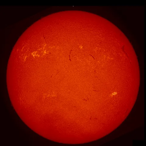 Image of Sun's chromosphere