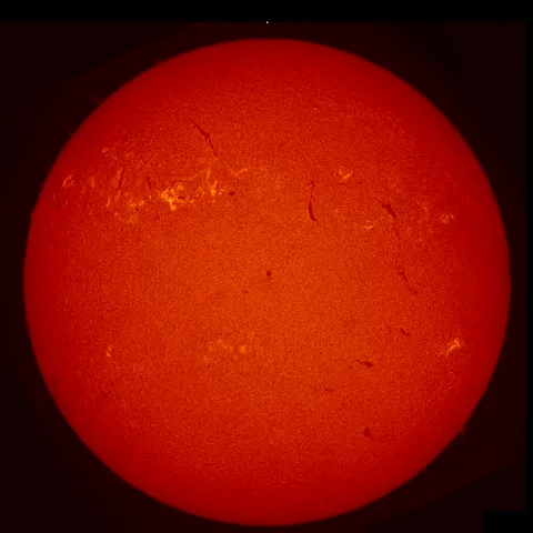 Image of Sun's chromosphere