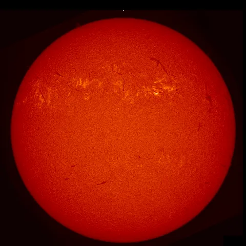 Image of Sun's chromosphere