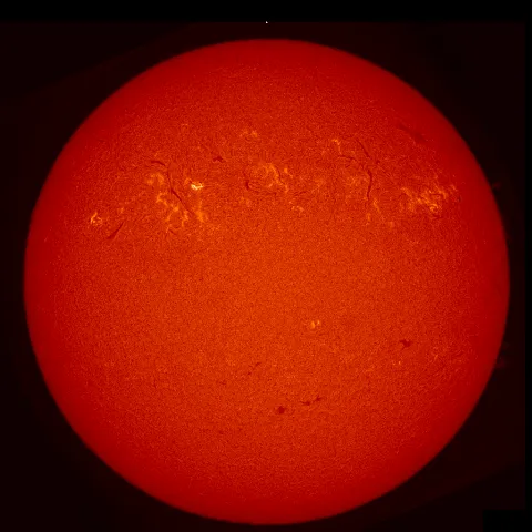 Image of Sun's chromosphere