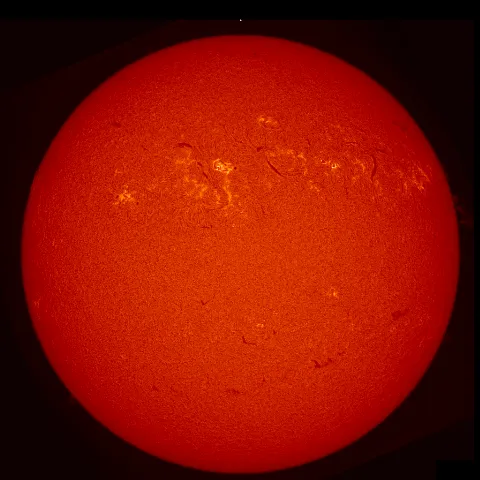 Image of Sun's chromosphere