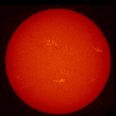 Image of Sun's chromosphere