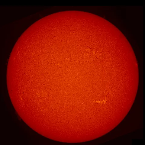 Image of Sun's chromosphere