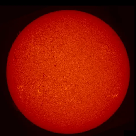 Image of Sun's chromosphere