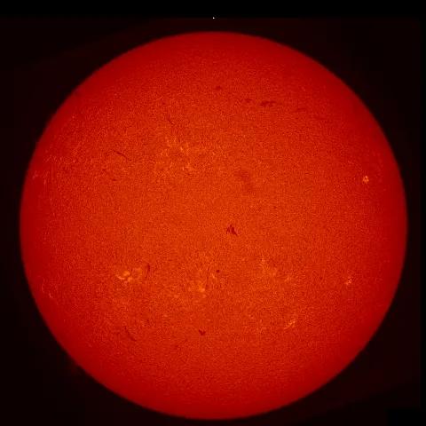 Image of Sun's chromosphere