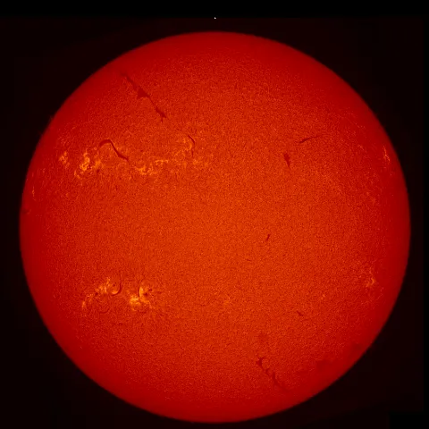 Image of Sun's chromosphere