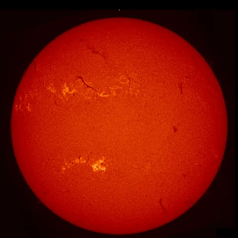 Image of Sun's chromosphere