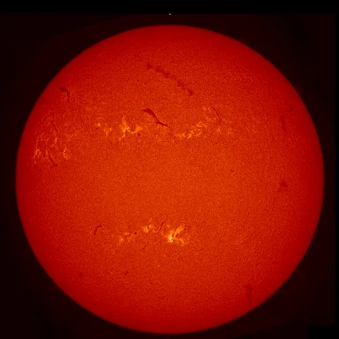 Image of Sun's chromosphere