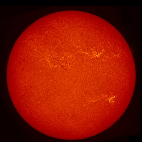 Image of Sun's chromosphere