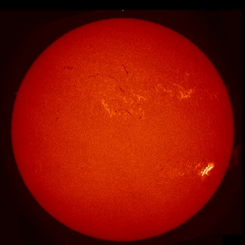 Image of Sun's chromosphere