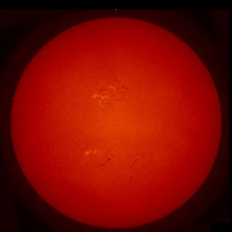 Image of Sun's chromosphere