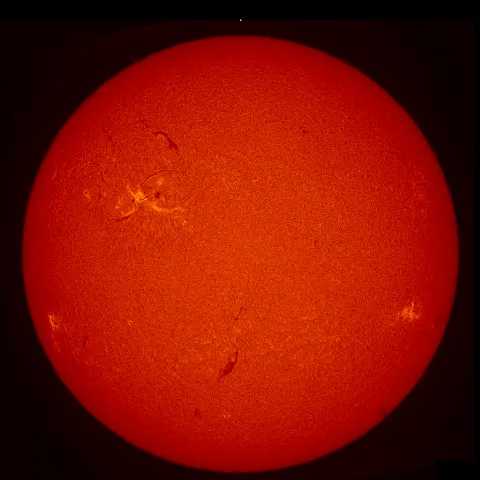 Image of Sun's chromosphere