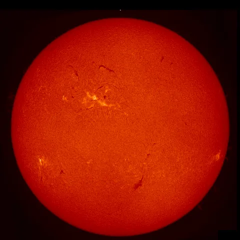 Image of Sun's chromosphere