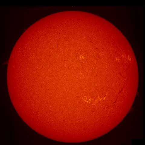 Image of Sun's chromosphere