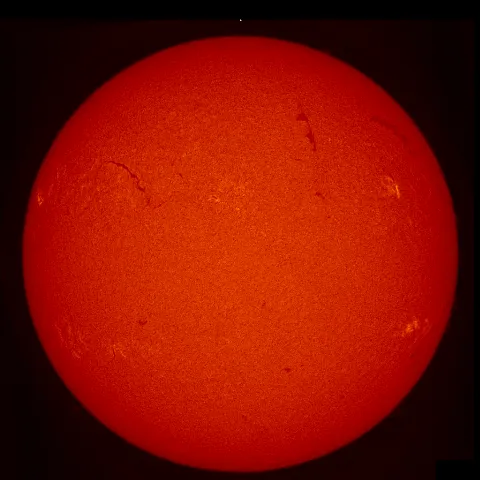 Image of Sun's chromosphere