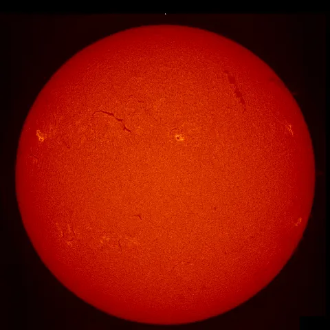 Image of Sun's chromosphere