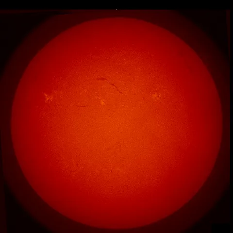 Image of Sun's chromosphere