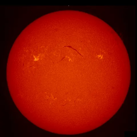 Image of Sun's chromosphere