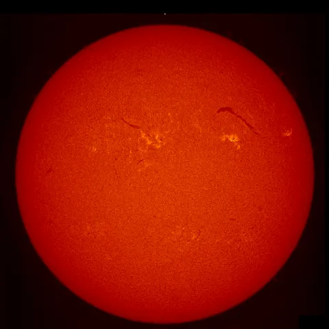 Image of Sun's chromosphere