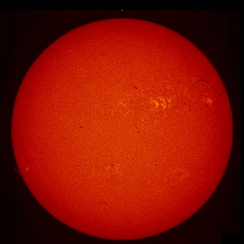 Image of Sun's chromosphere