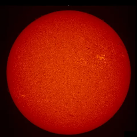 Image of Sun's chromosphere