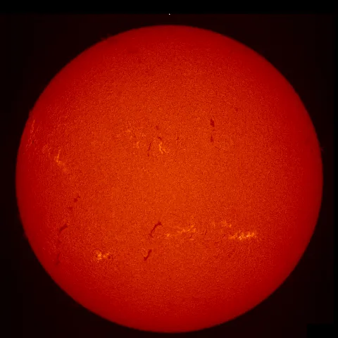 Image of Sun's chromosphere