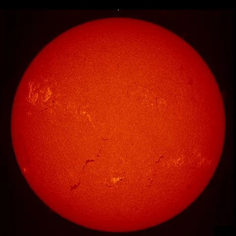 Image of Sun's chromosphere