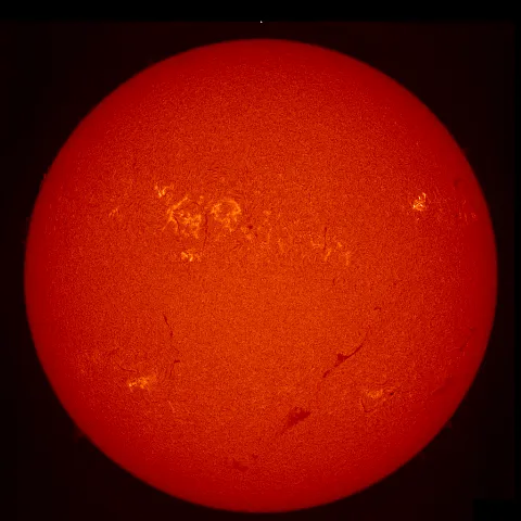 Image of Sun's chromosphere