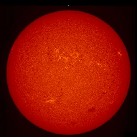 Image of Sun's chromosphere