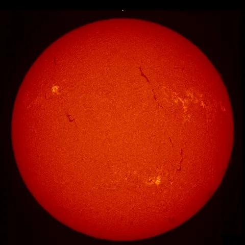 Image of Sun's chromosphere