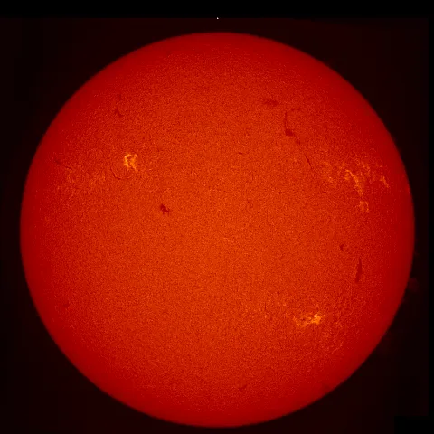 Image of Sun's chromosphere