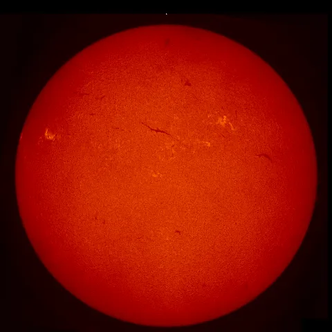 Image of Sun's chromosphere