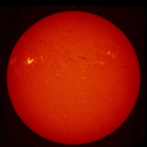 Image of Sun's chromosphere