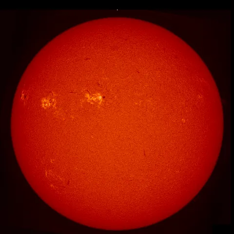 Image of Sun's chromosphere