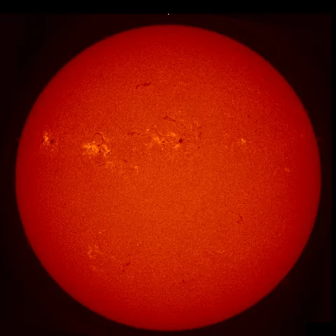 Image of Sun's chromosphere