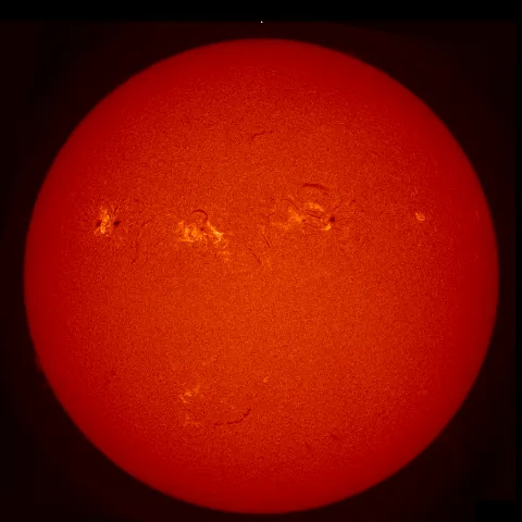 Image of Sun's chromosphere