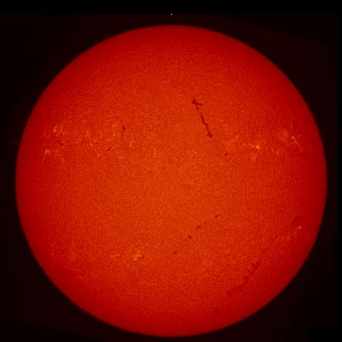 Image of Sun's chromosphere