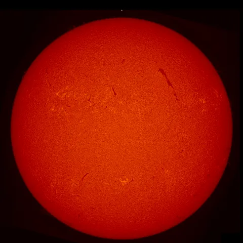 Image of Sun's chromosphere