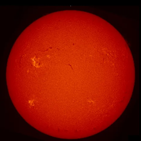 Image of Sun's chromosphere