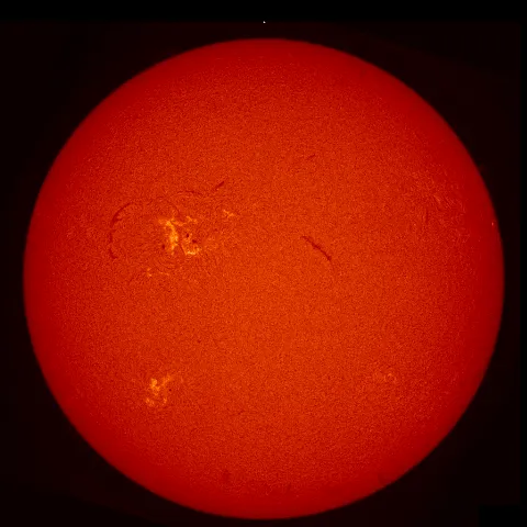 Image of Sun's chromosphere