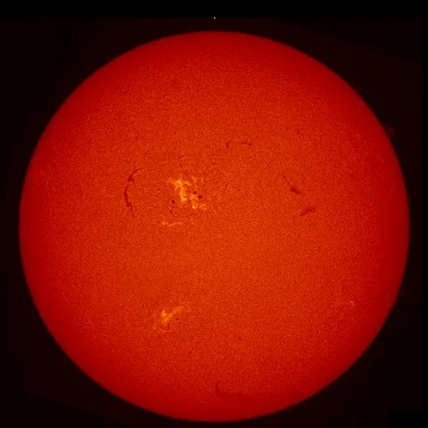 Image of Sun's chromosphere