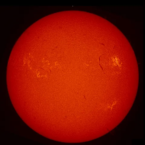 Image of Sun's chromosphere