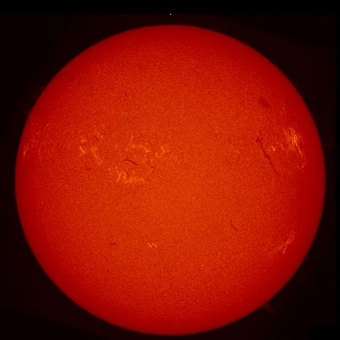 Image of Sun's chromosphere