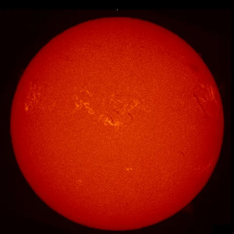 Image of Sun's chromosphere