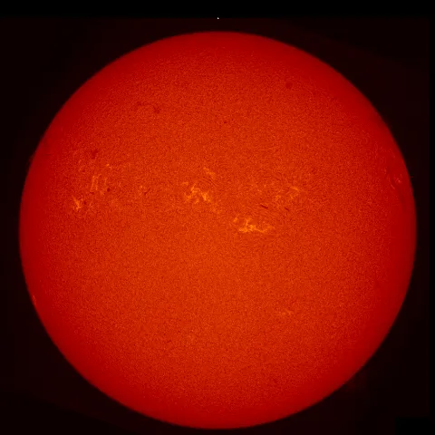 Image of Sun's chromosphere